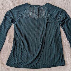 Lucky Brand Tulip Back Top, Sz S